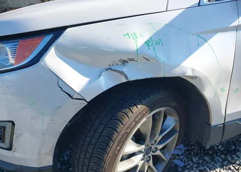 2016 Ford Edge Titanium from USA, damaged, VIN 2FMPK3K96GBC62759